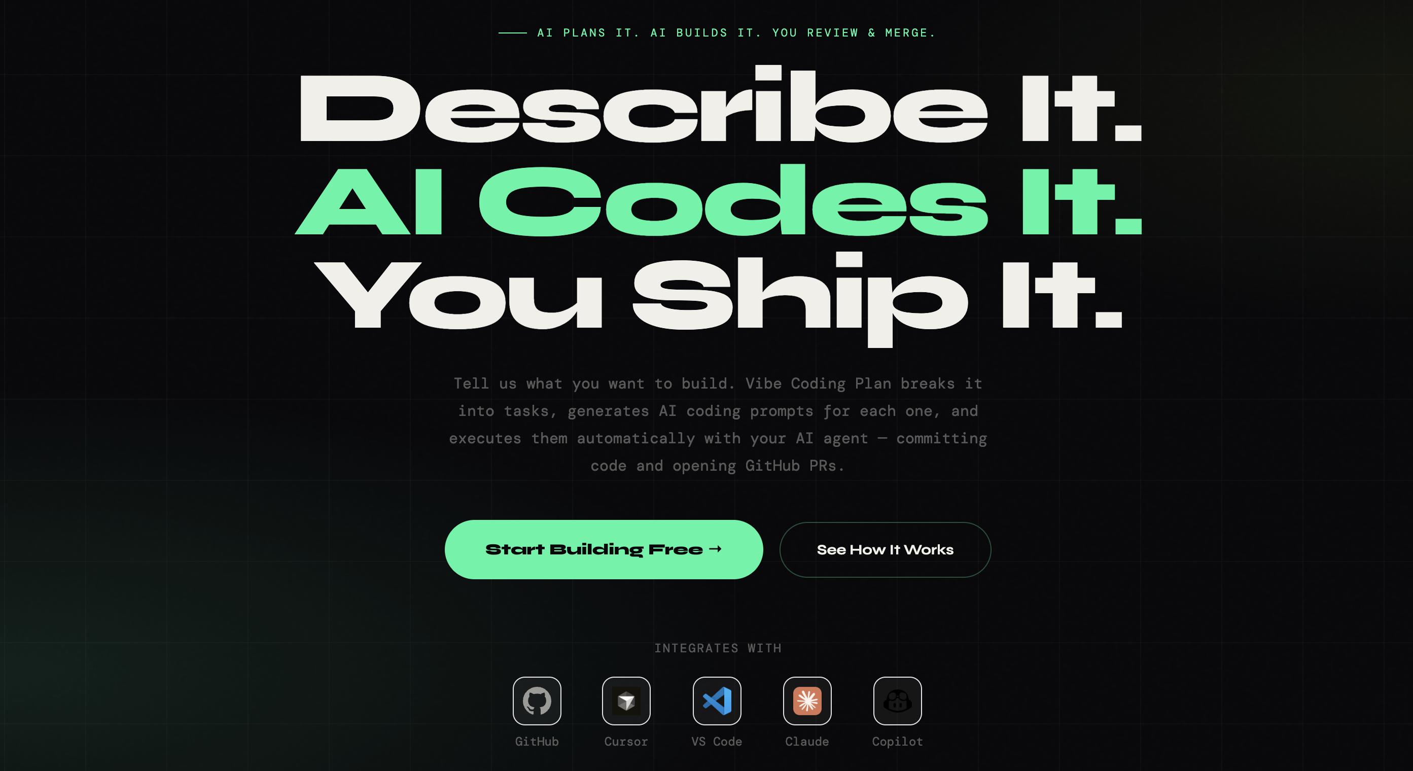 Vibe Coder Planner: The AI-Powered Development Platform That Turns Your Ideas Into Shipped Code