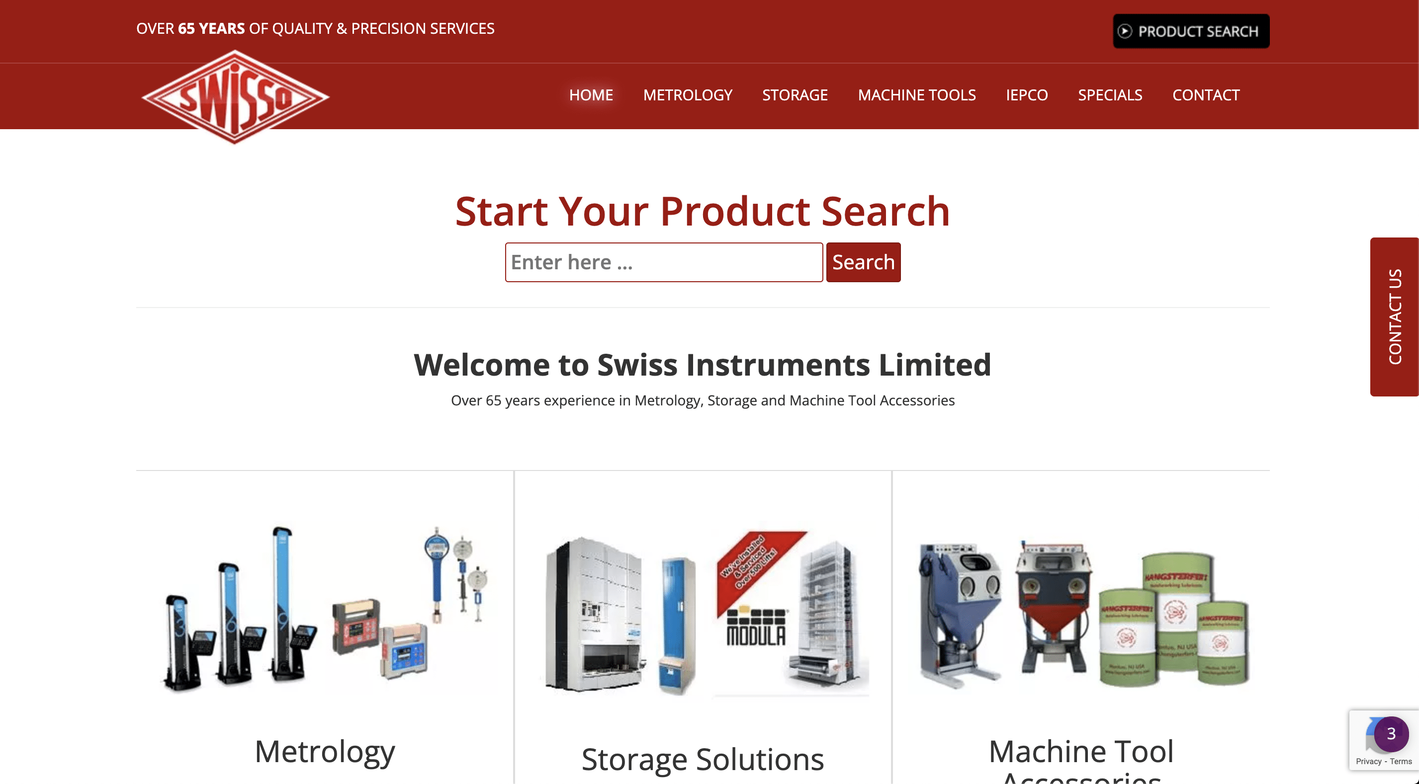 Swiss Instruments Limited custom product managment dashboard