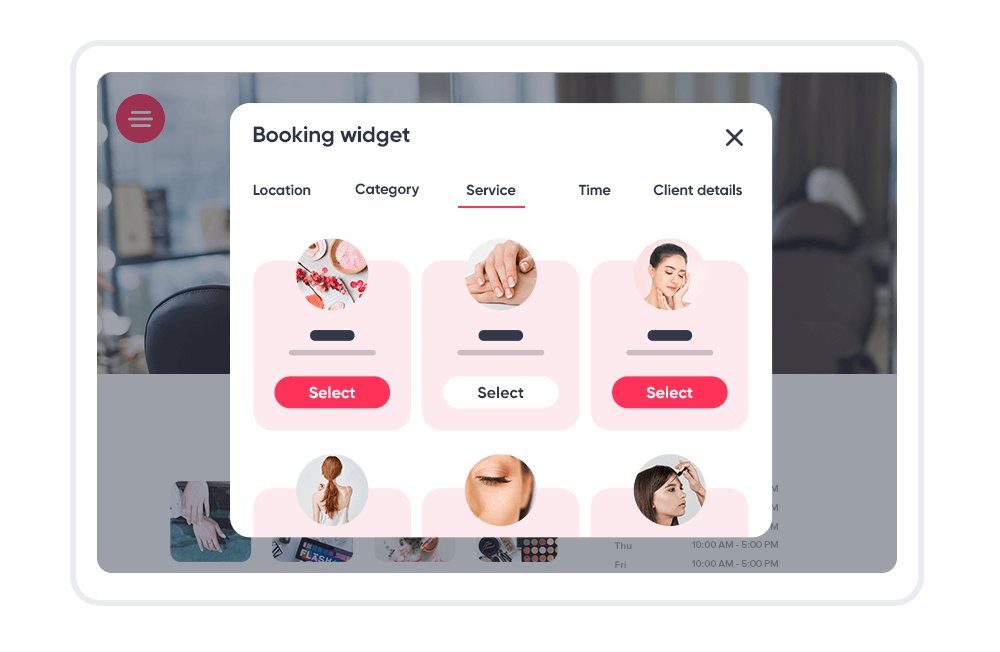 Beauty Salon Website + Online Appointment Booking System