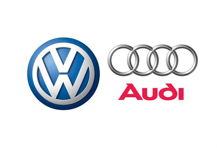 VW and Audi logo