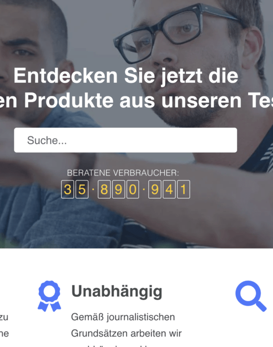 Experten Testen is large compare products in Germany, we connect APIs for easy compares creation